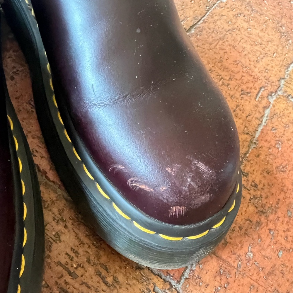 Dr. Martens Brown Leather Mules - Picture 4 of 5